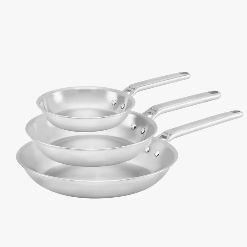 Set sartenes Samoa Inox 20, 26 y 30 cm