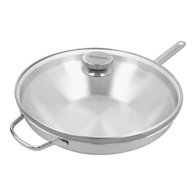 Demeyere - Wok Apollo 7 32 cm + Tapa de cristal de regalo