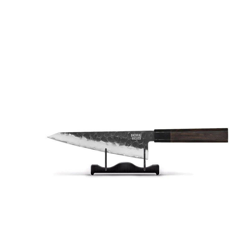Shinrai Knives - Edición Blackout Damasco Honesuki 15 cm