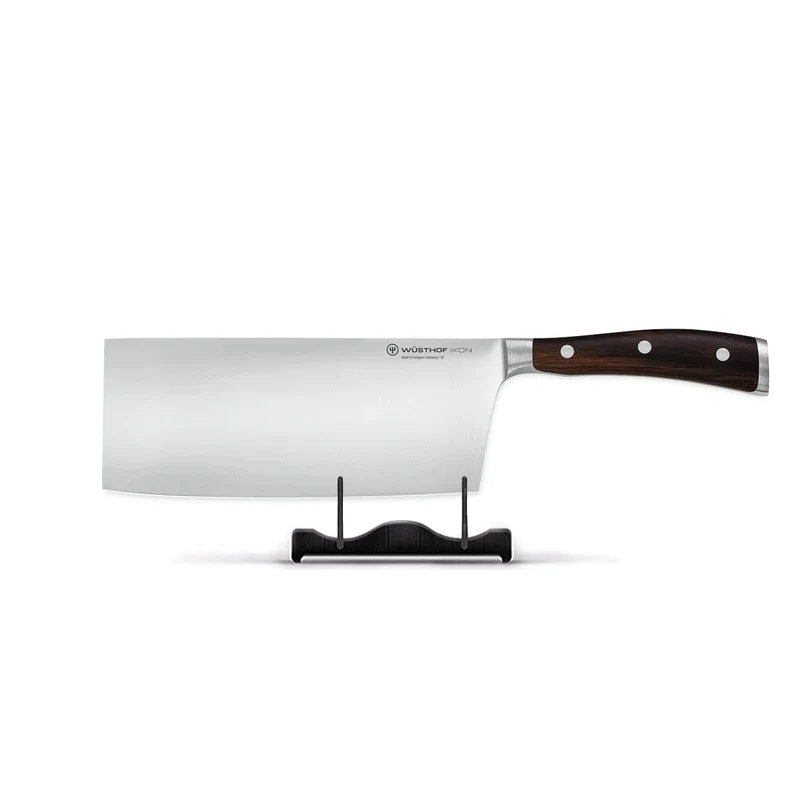 Wusthof - Cuchillo de chef chino Classic Ikon de 20 cm - Mango de madera