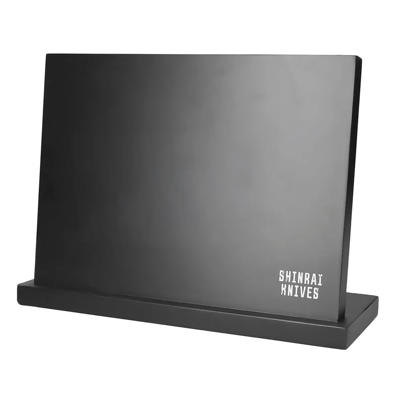 Shinrai Knives - Bloque magnético para cuchillos de una sola cara - Negro
