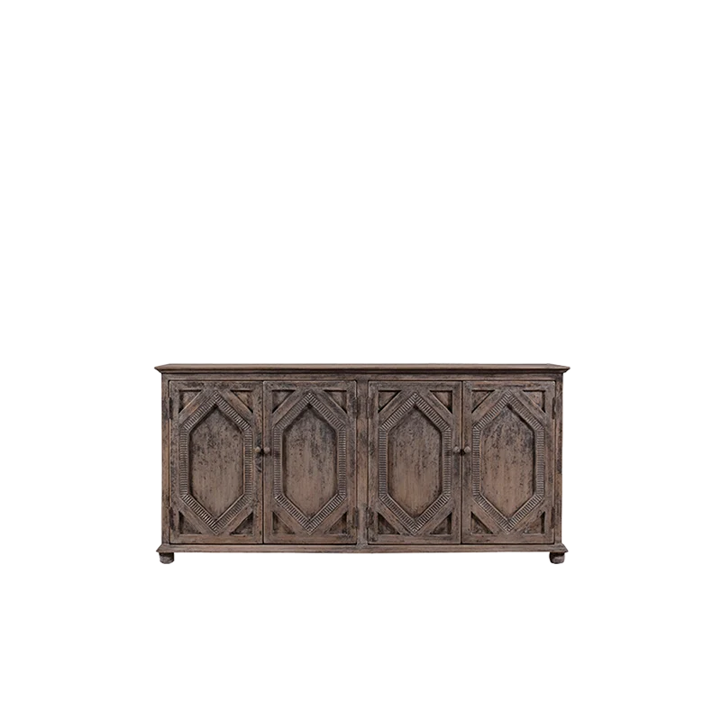 Aparador de madera maciza 193x56x93 cm - Heritage
