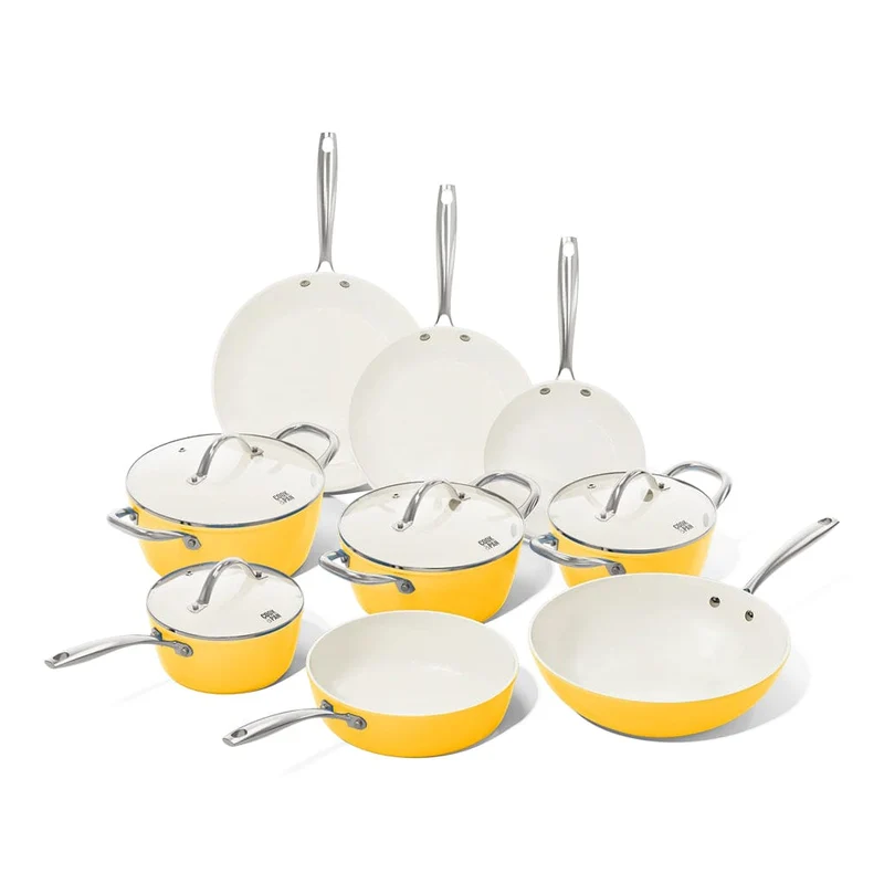 Cook & Pan - Juego de 9 sartenes para huevos escalfados