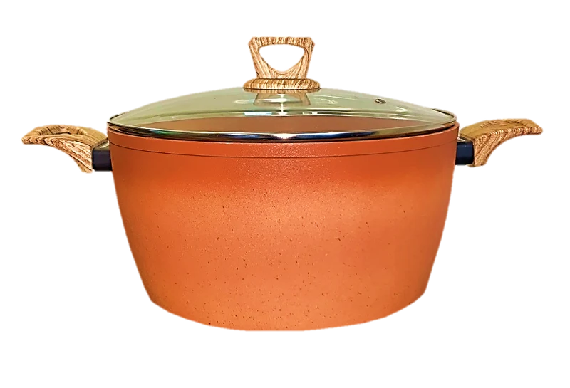 Cacerola Antiadherente Terracotta – 9.5" / 24 cm