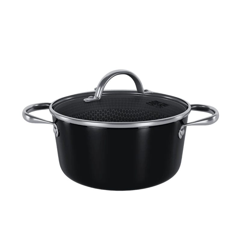 Cook & Pan - Olla Honey Signature de 22 cm con tapa de cristal