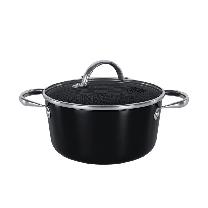 Cook & Pan - Olla Honey Signature de 20 cm con tapa de cristal