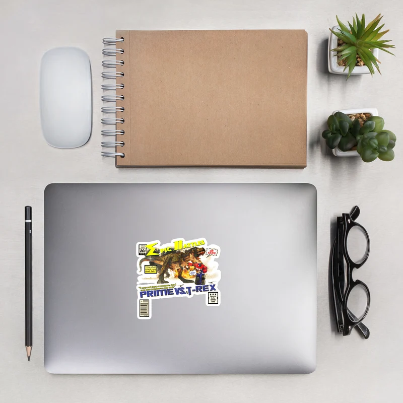 (Retro-vers) Prime vs Trex stickers