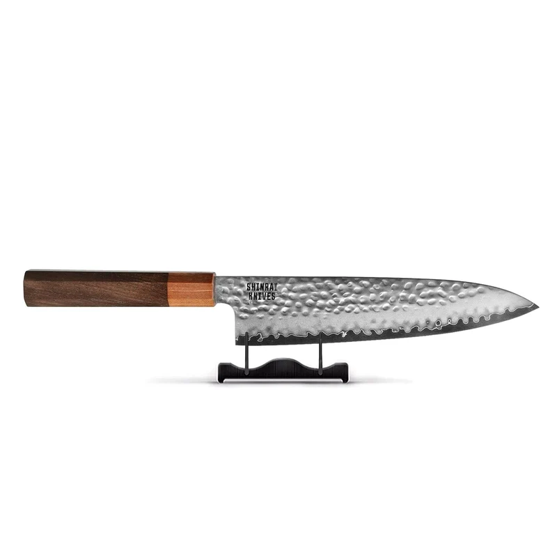 Shinrai Knives - Cuchillo Chef Damasco Exclusivo de Kigami 20 cm