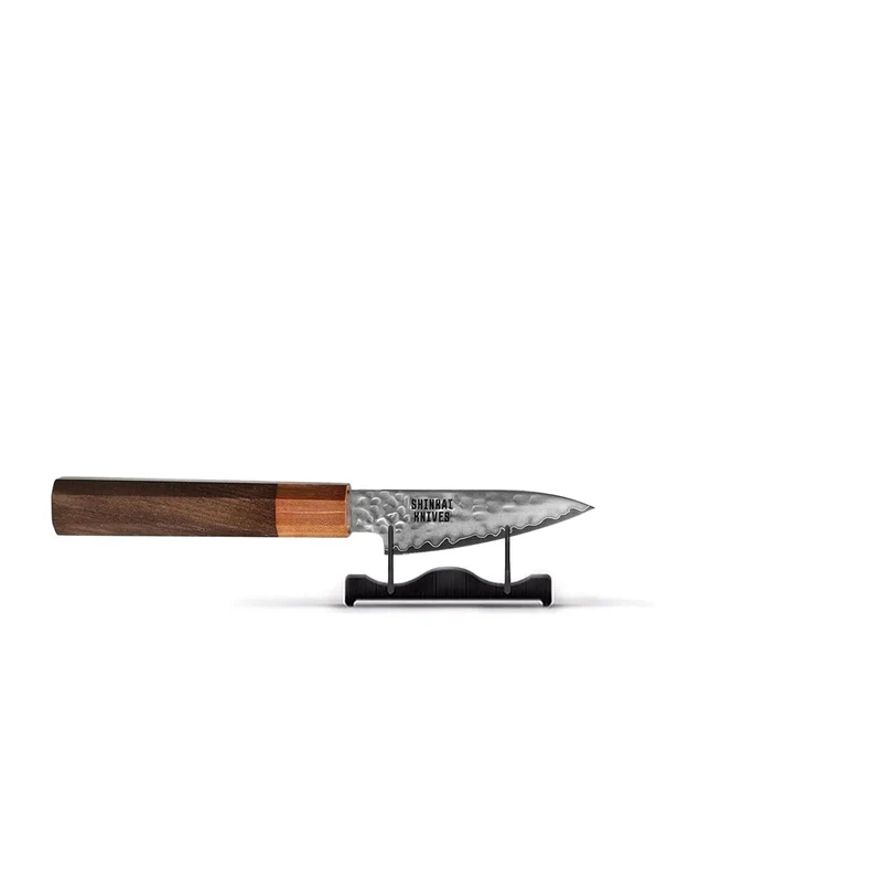 Shinrai Knives - Cuchillo mondador Damasco exclusivo de Kigami 8 cm