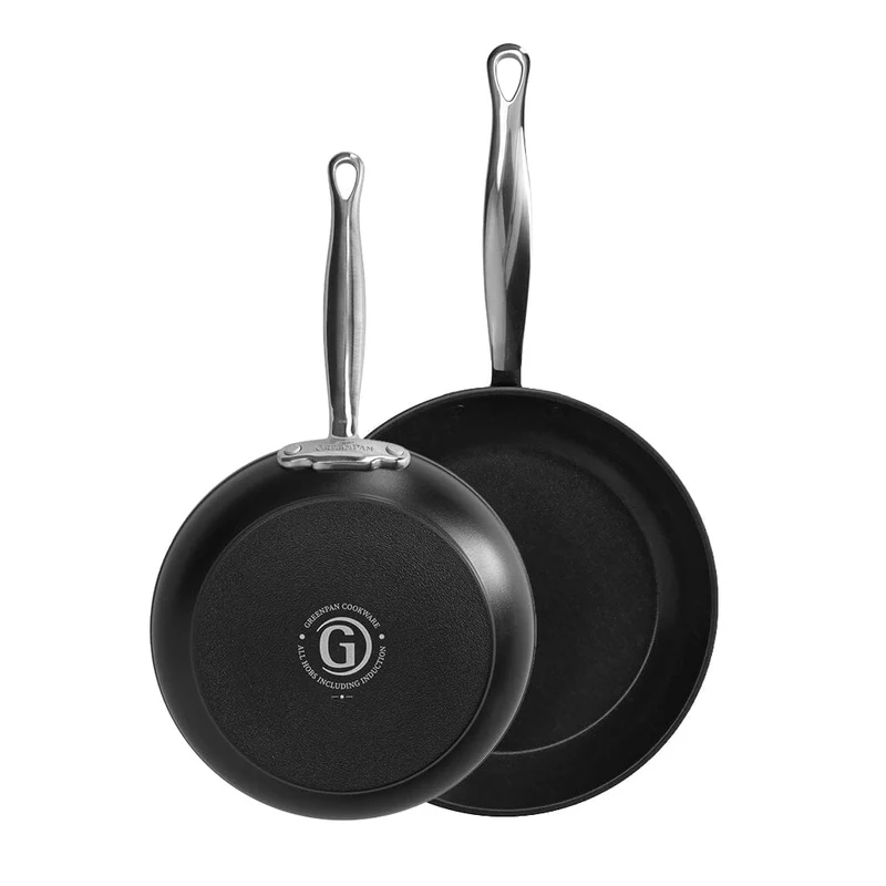 GreenPan - Juego de sartenes Barcelona Pro de 2 piezas 20/24 cm