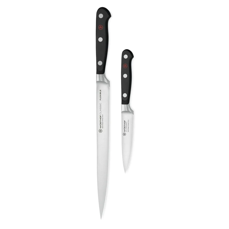 Wüsthof - Juego de cuchillos Classic de 2 piezas: cuchillo para filetear pescado y cuchillo de oficina