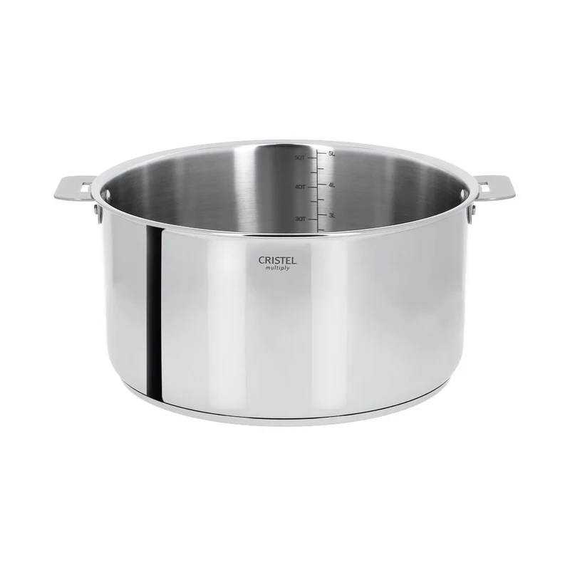 Olla de acero inoxidable multicapa Casteline Cristel