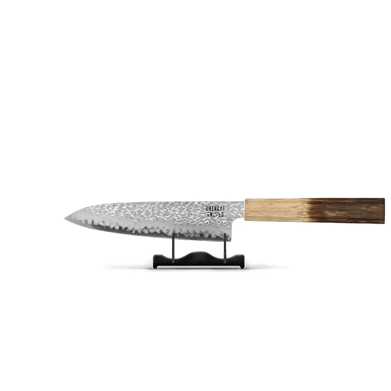 Shinrai Knives - Cuchillo Santoku Jōnetsu Damasco 18 cm