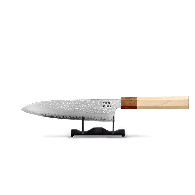 Shinrai Knives- Cuchillo Chef Kirameki Damasco 20 cm