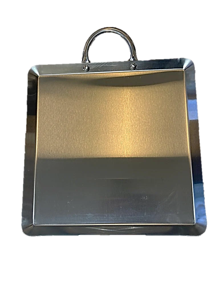Comal Cuadrado de Acero Inoxidable de 13" x 13"