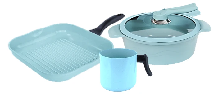 Juego de Cocina Antiadherente JADECOOK de 4 Piezas