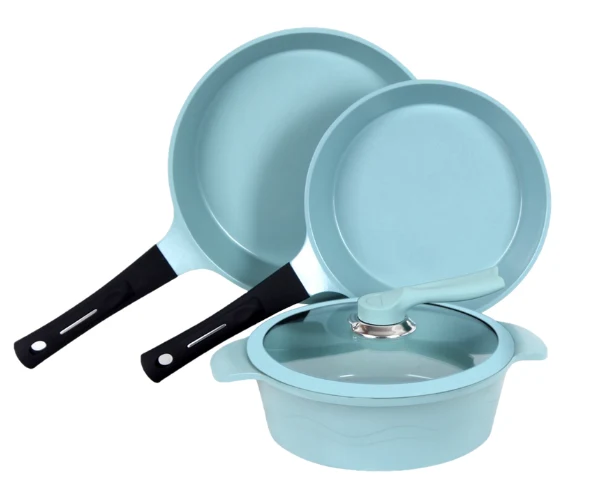 Juego de Cocina Antiadherente JADECOOK de 4 Piezas