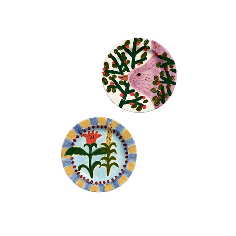 Set de 2 platos llanos - Jane January