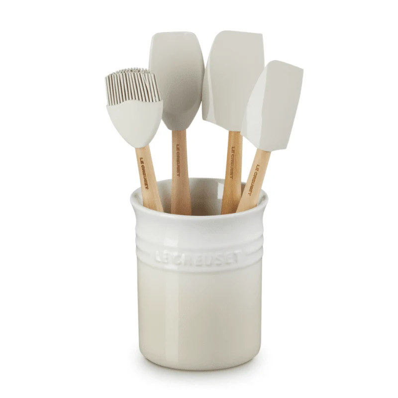 Le Creuset - Juego de espátulas Premium Merengue 5 piezas
