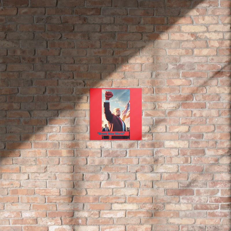 "Brave New World" Metal prints