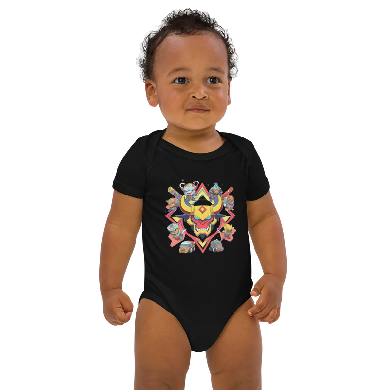 Organic cotton baby bodysuit