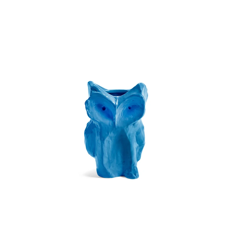 Jarrón de cerámica Búho blue S - Marni