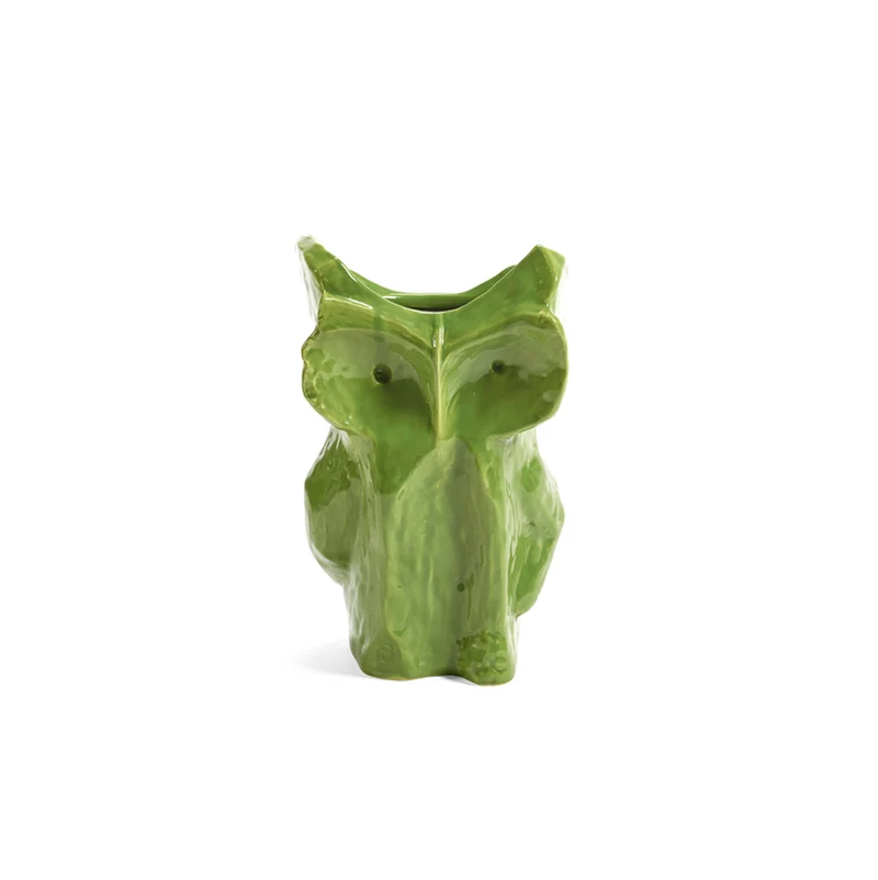 Jarrón de cerámica Búho green L - Marni