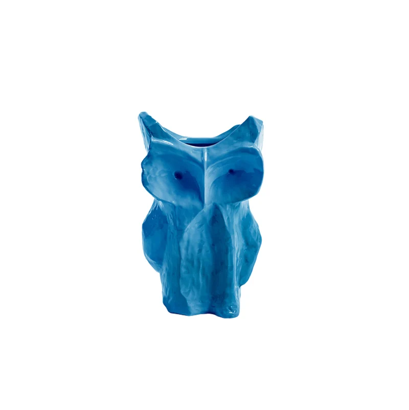 Jarrón de cerámica Búho blue L - Marni