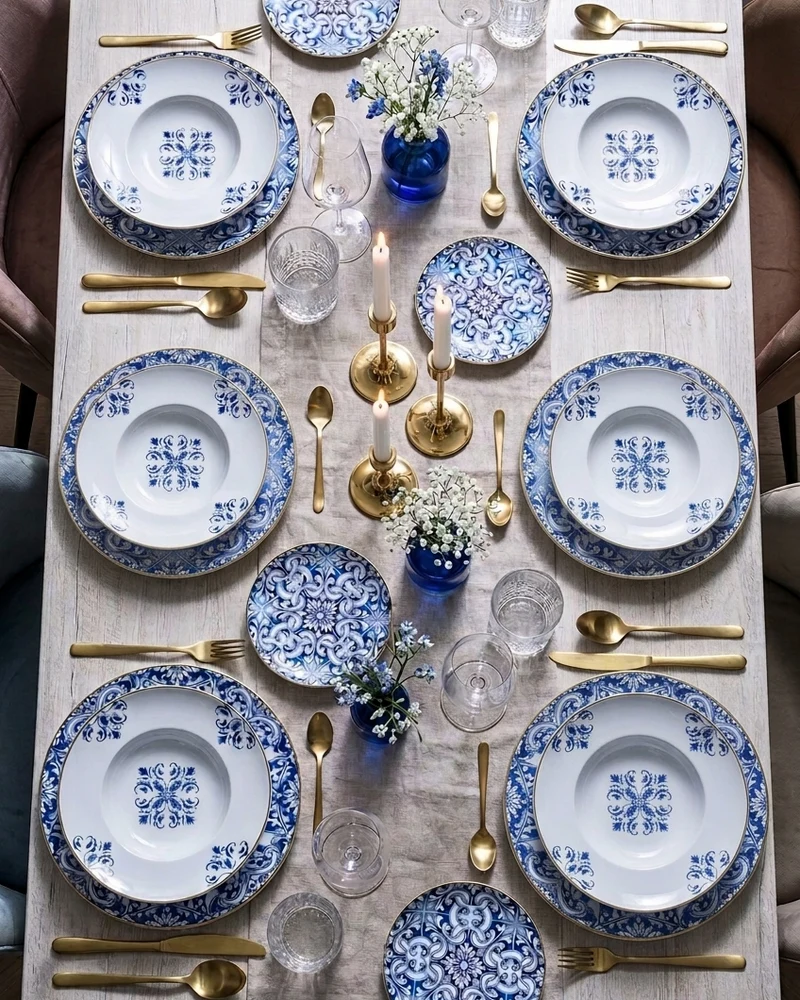 Plato hondo transatlántico Vista Alegre