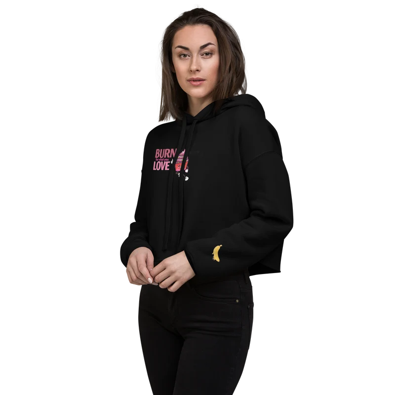CupCake-Man Crop Hoodie