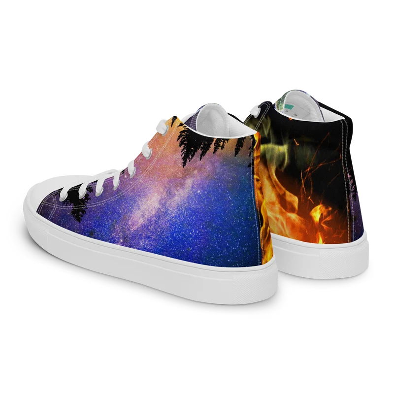 High-Gravity canvas-moon shoes