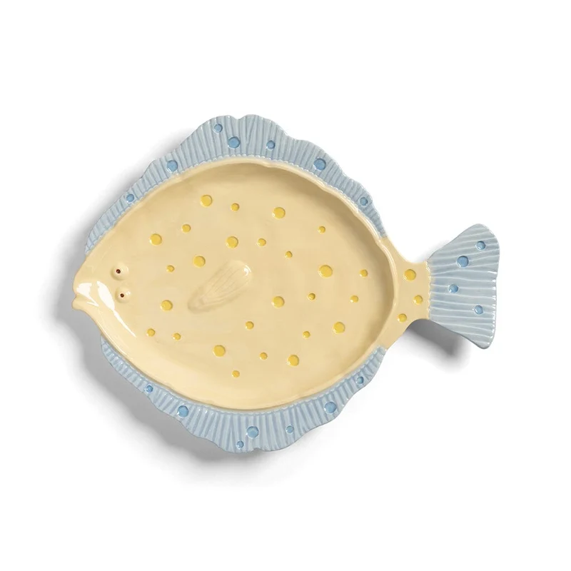 &Klevering - Plato de lenguado - Amarillo mantequilla
