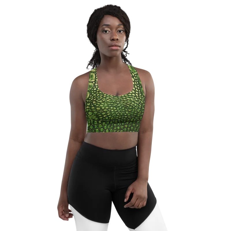 Croc-skin spx #bra