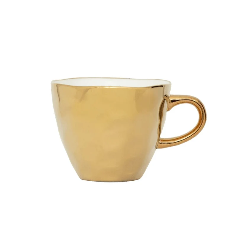 Urbano Naturaleza Cultura Buenos Días Taza Café oro
