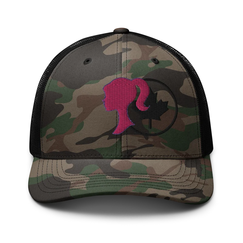 Camouarbie trucker-cap