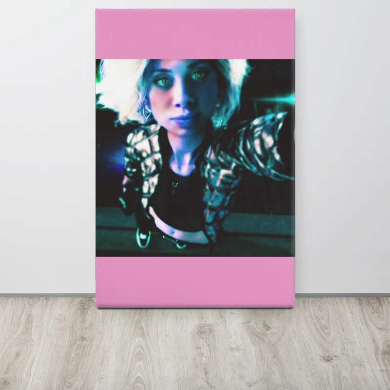 Fox-Fighter. Canvas art