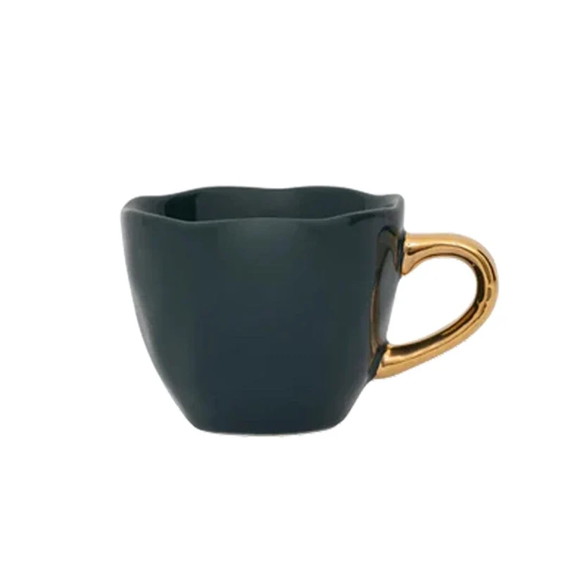 Cultura Naturaleza Urbana - Buenos días - Taza de café expreso - Azul Verde