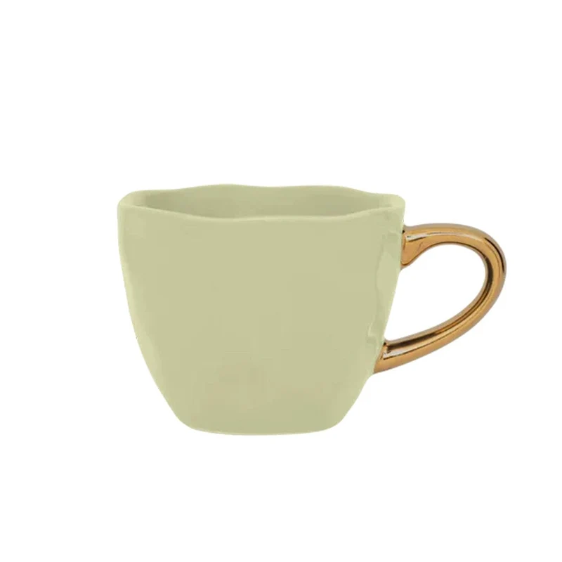 Cultura de la Naturaleza Urbana - Buenos días - Taza de café expreso - Verde pálido