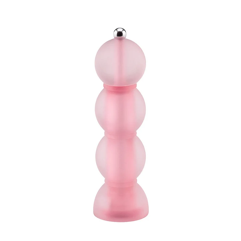 Addison Ross - Molinillo de sal y pimienta de bobina rosa escarchado 24 cm