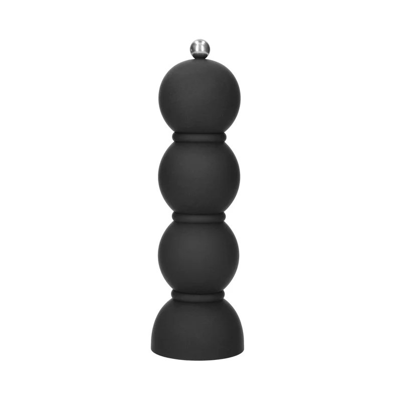 Addison Ross - Molinillo de sal y pimienta de bobina Scandi Black 24 cm