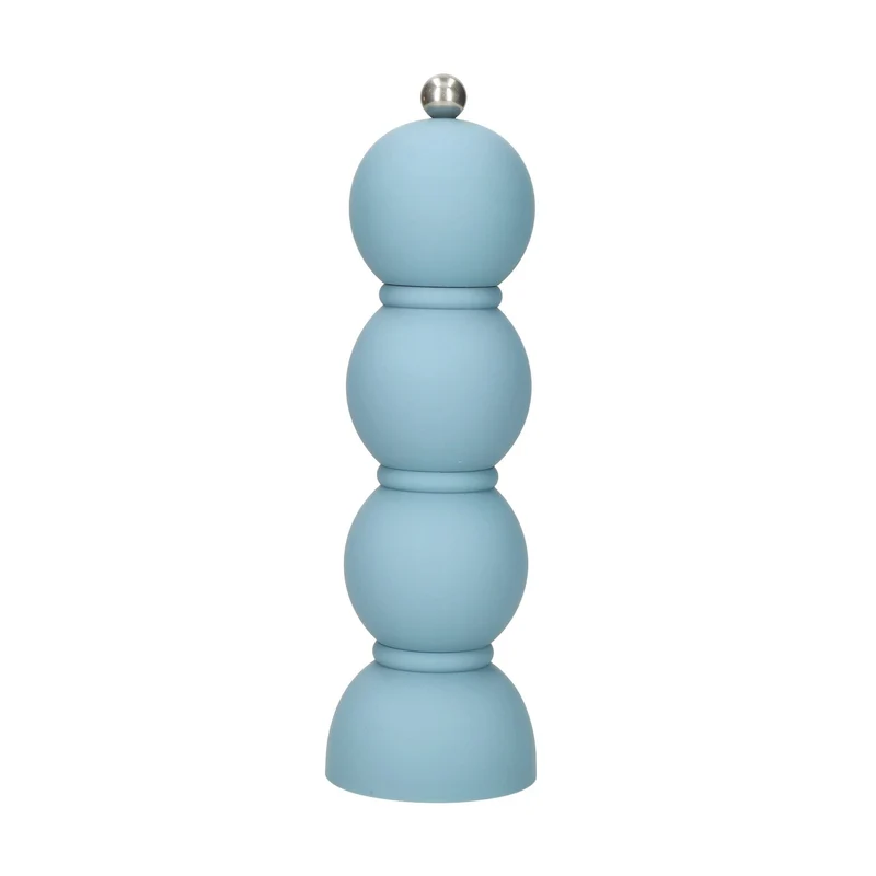 Addison Ross - Molinillo de sal y pimienta de bobina Scandi Chambray Azul 24 cm