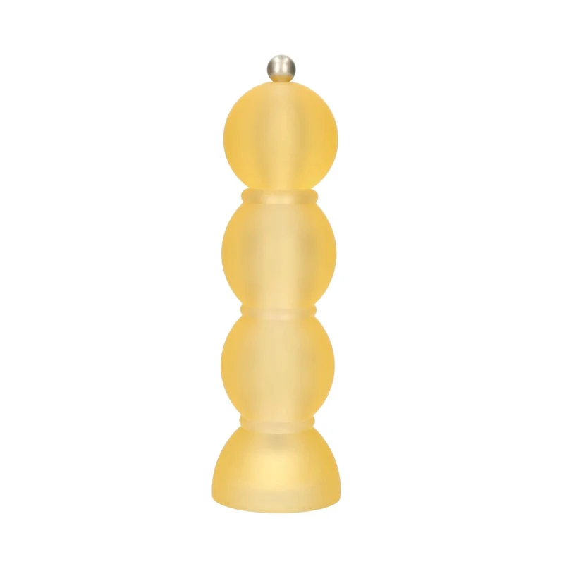 Addison Ross - Molinillo de sal y pimienta de bobina Frosty Amber 24 cm