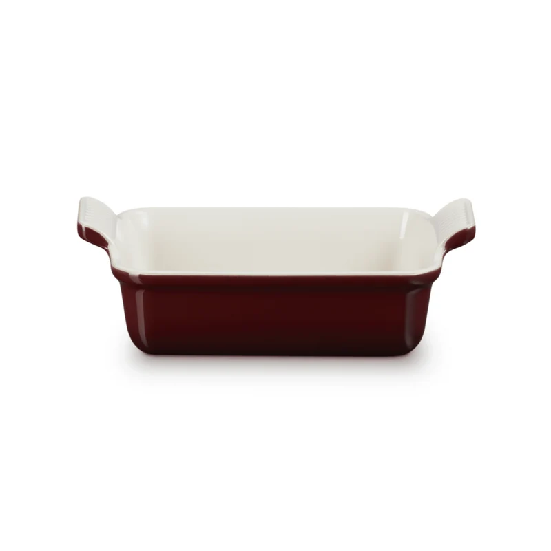 Le Creuset - Fuente de horno Heritage rectangular Ródano 19 x 14 cm