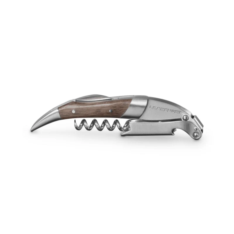 Le Creuset - Cuchillo de Camarero Premium Nogal Negro
