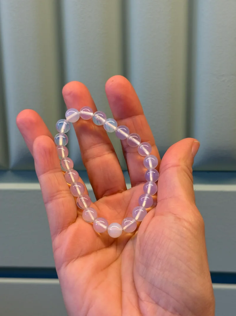 Pulsera de bolas de Opalita