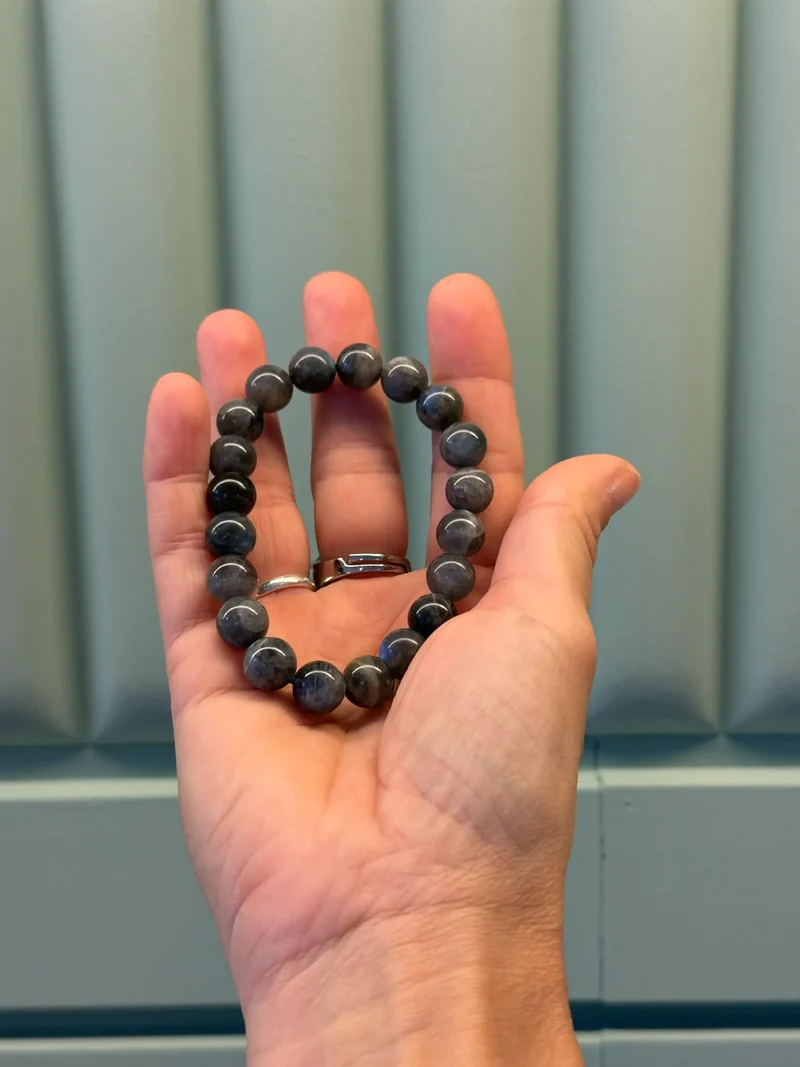 Pulsera de bolas de Labradorita