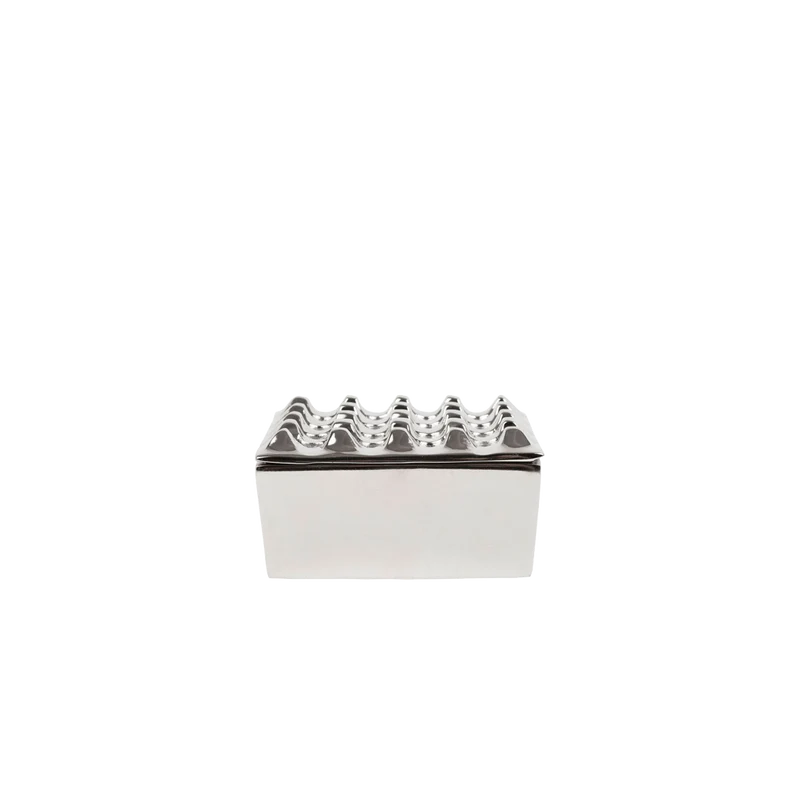 Cenicero Riva - silver grey M