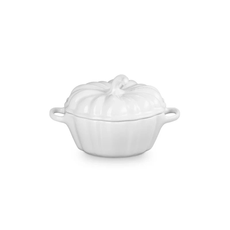 Le Creuset - Mini sartén para asar/guisar color calabaza blanca 0,35 L