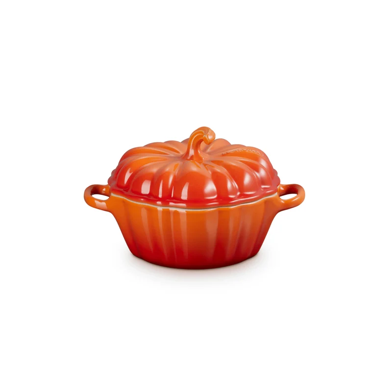 Le Creuset - Mini sartén para asar/guisar Calabaza Naranja-Rojo 0,35 L