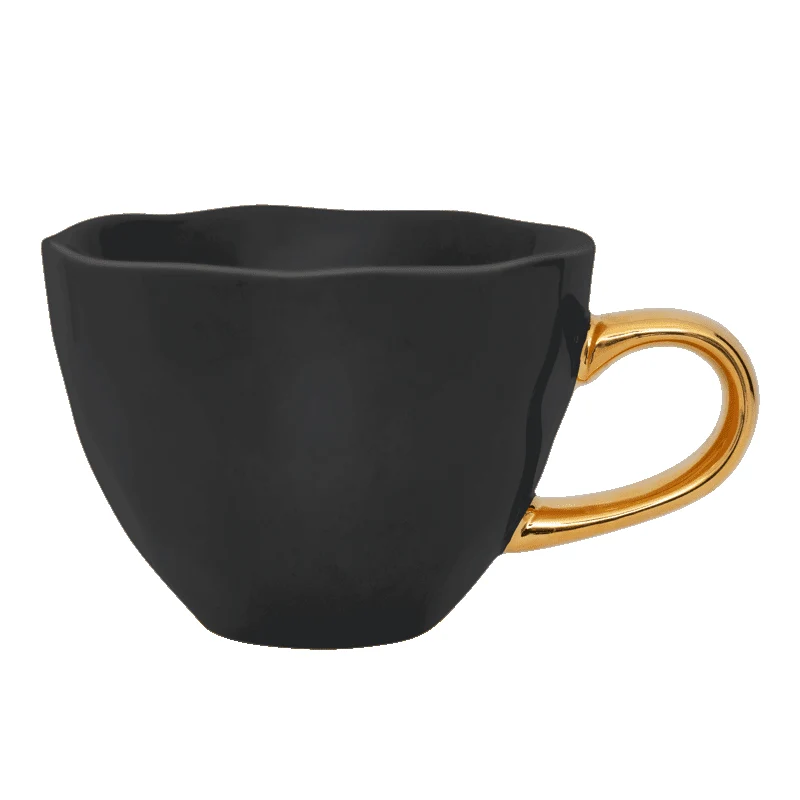 Cultura Urbana - Buenos días - Taza de capuchino - Negra